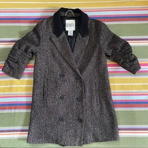 BB Dakota Wool Blazer Scrunch Sleeve